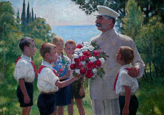 Stalin with children