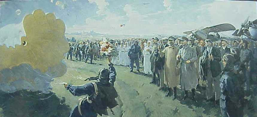 Stalin on air parade