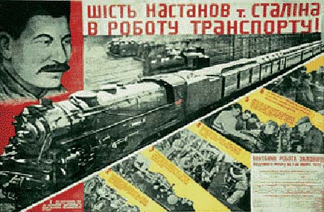 Six decisions of comrade Stalin for transport workers