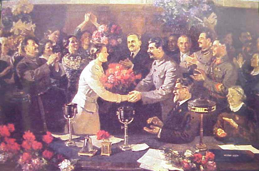 Painting with Stalin
