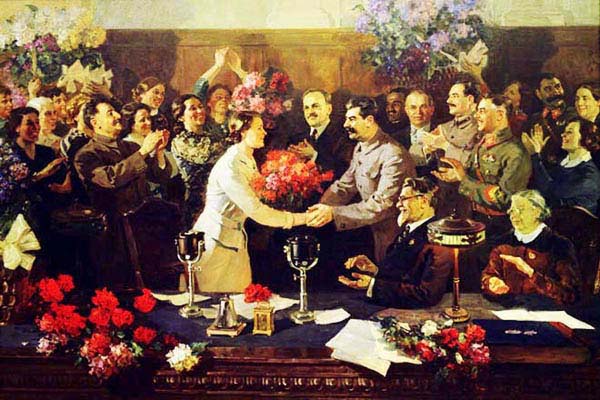 Painting with Stalin