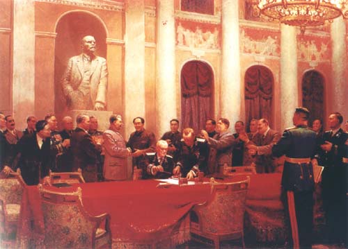 Stalin in Colonnade hall