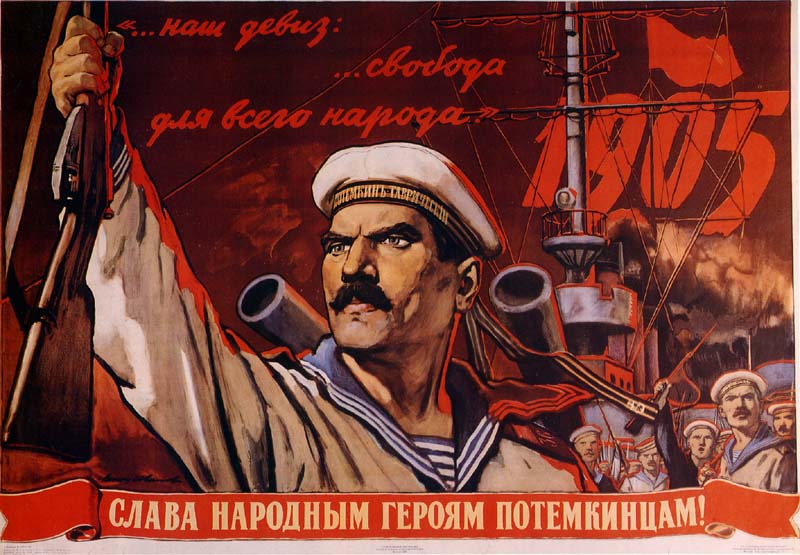 Glory to the people's hero of the Potebkin battleship!